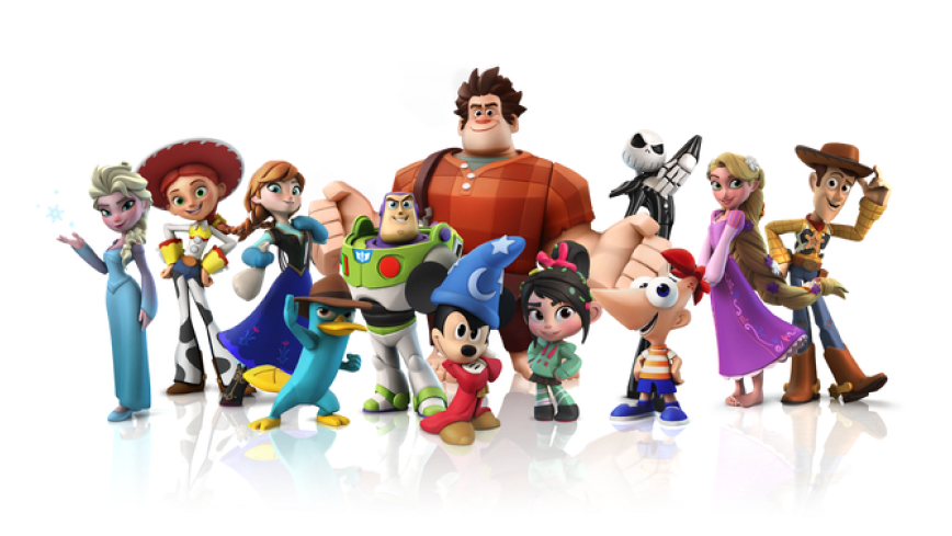 various game characters are showing on the image